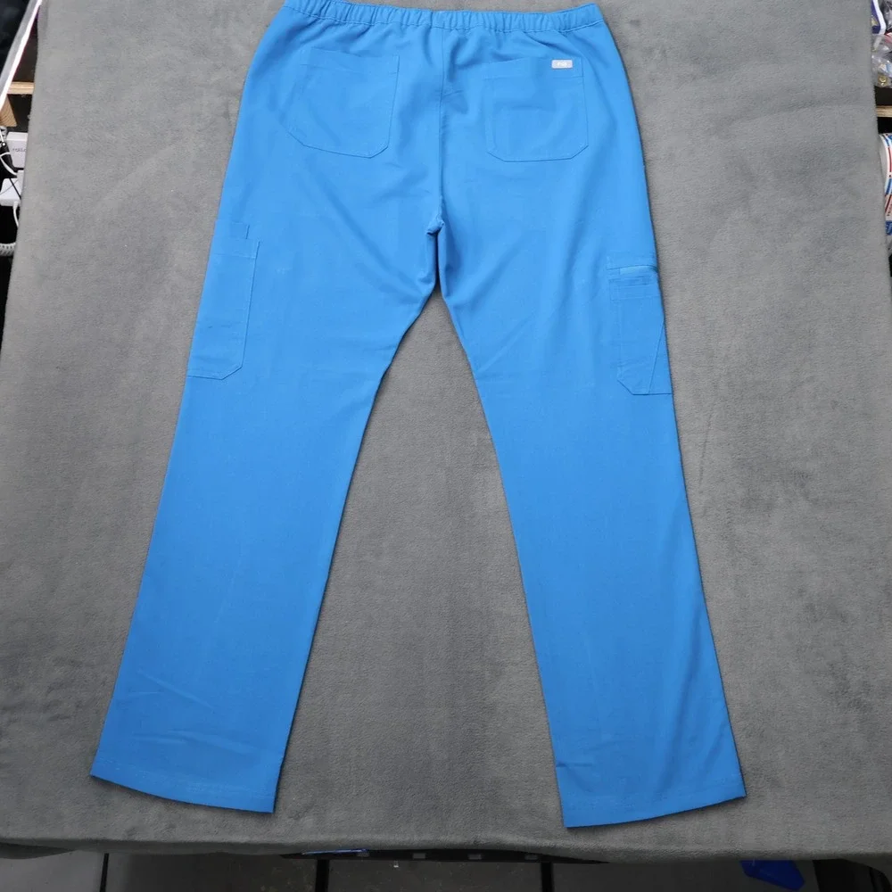 FIGS Scrub Pants Mens XL Blue Excellent Technical Collection Cargo TM3001